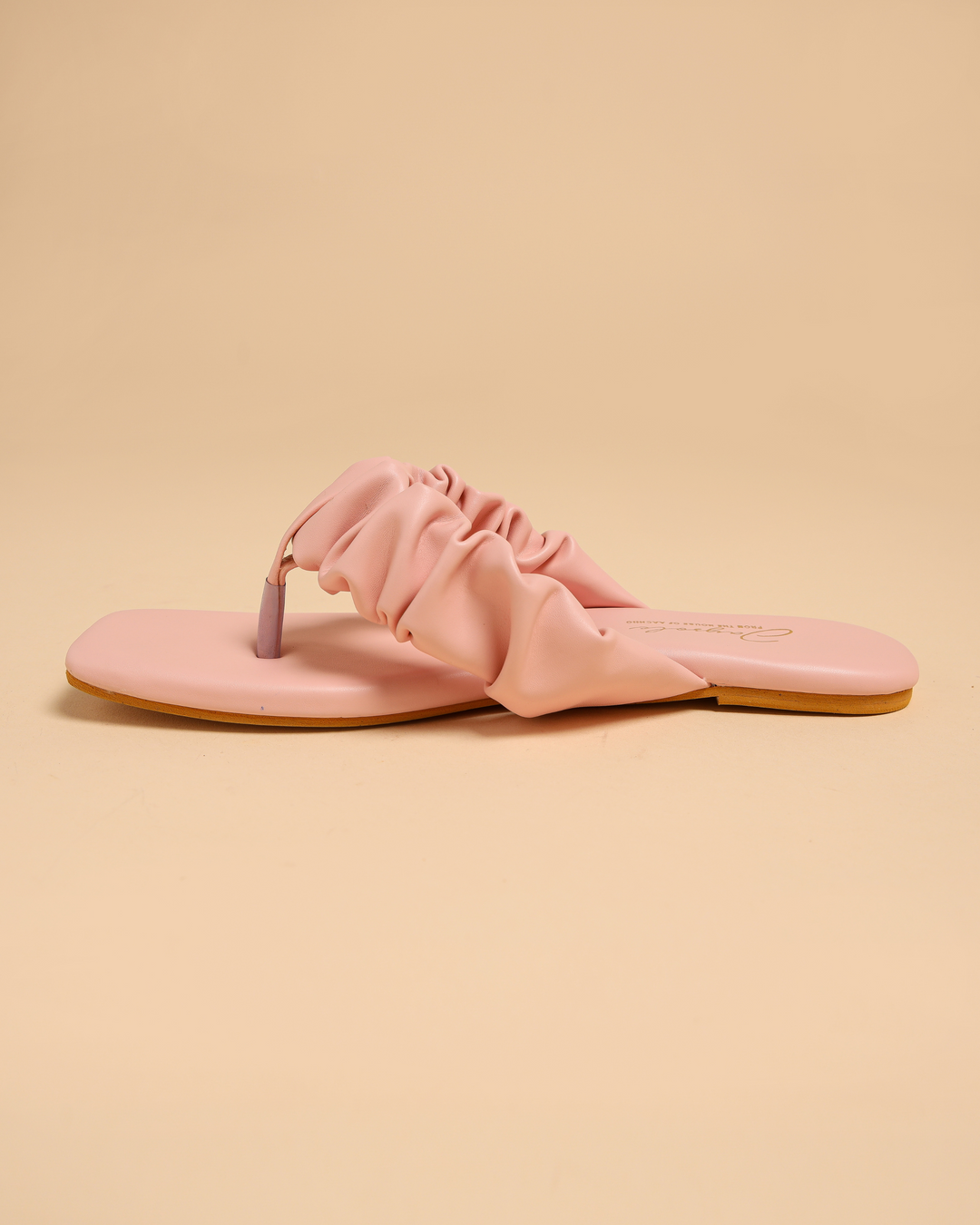 Pink Bachelor Gathered Flats