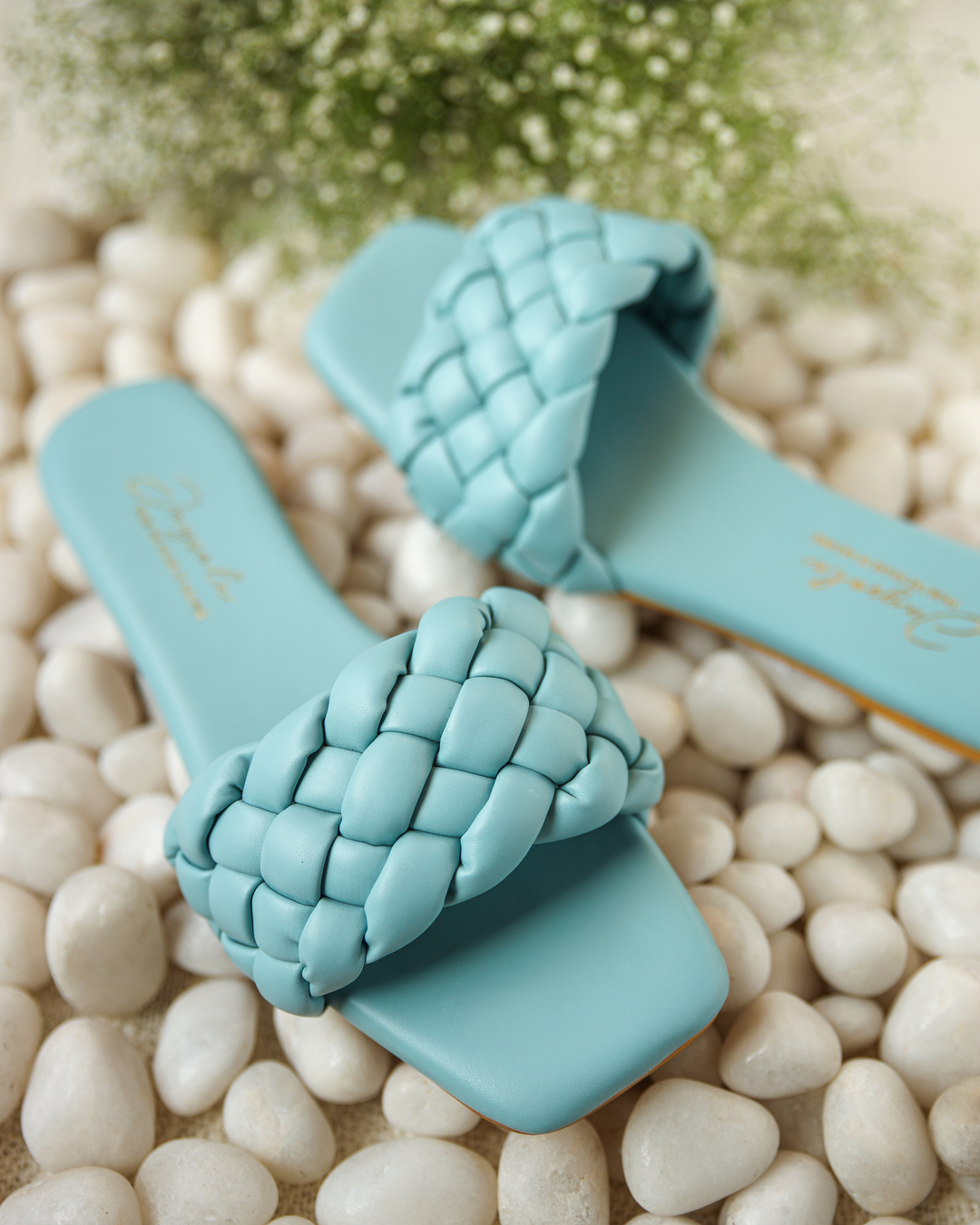 Coastal Shade Braided Slides