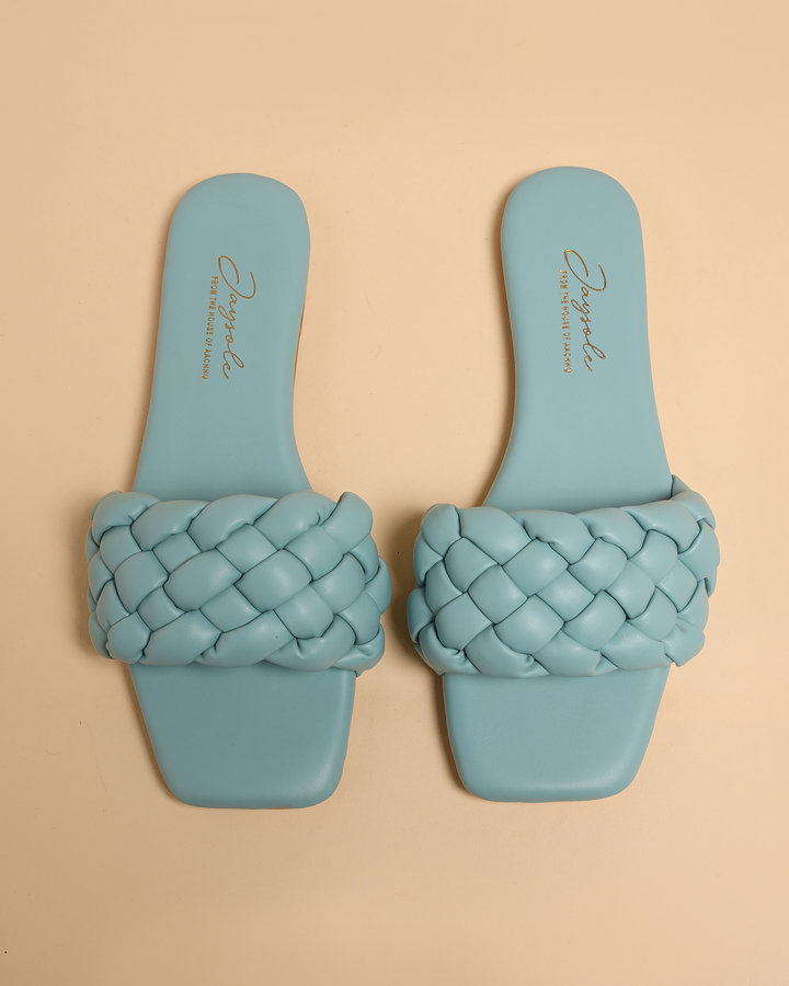 Coastal Shade Braided Slides